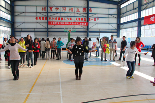 “繩”彩飛揚(yáng)迎新春——公司舉辦第一屆職工跳繩比賽