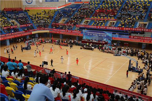 以團結奮進  譜二建新篇——公司男女隊組隊參加集團第二屆“建投杯”籃球比賽