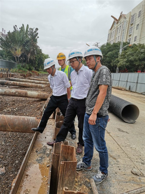 萬向遵調(diào)研第十二直管部芒市中心城區(qū)綜合管廊PPP一期建設項目