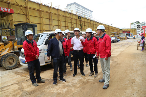 萬向遵調(diào)研華潤悅府小區(qū)項目