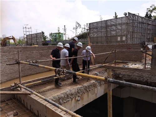 陳定華調(diào)研滇池明珠廣場(chǎng)二期建設(shè)項(xiàng)目