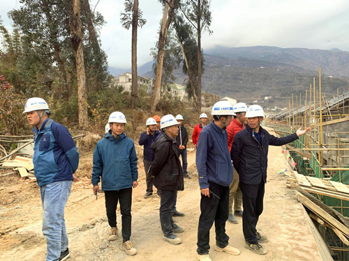 【調(diào)研檢查】陳定華、王現(xiàn)合調(diào)研巧家大寨、北門項(xiàng)目