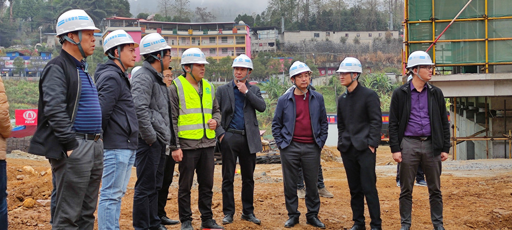 【調(diào)研檢查】萬向遵一行調(diào)研金平片區(qū)項目