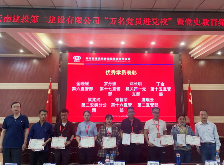 【公司要聞】公司黨委“萬名黨員進黨?！濒唿h史教育集中培訓班圓滿結束