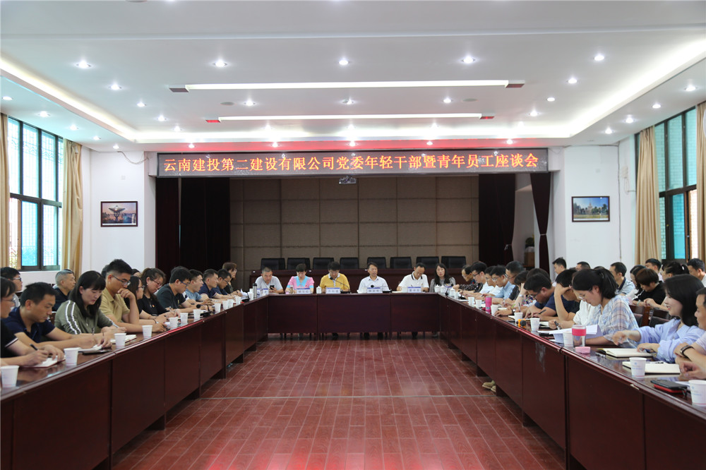【公司要聞】公司黨委召開年輕干部暨青年員工座談會