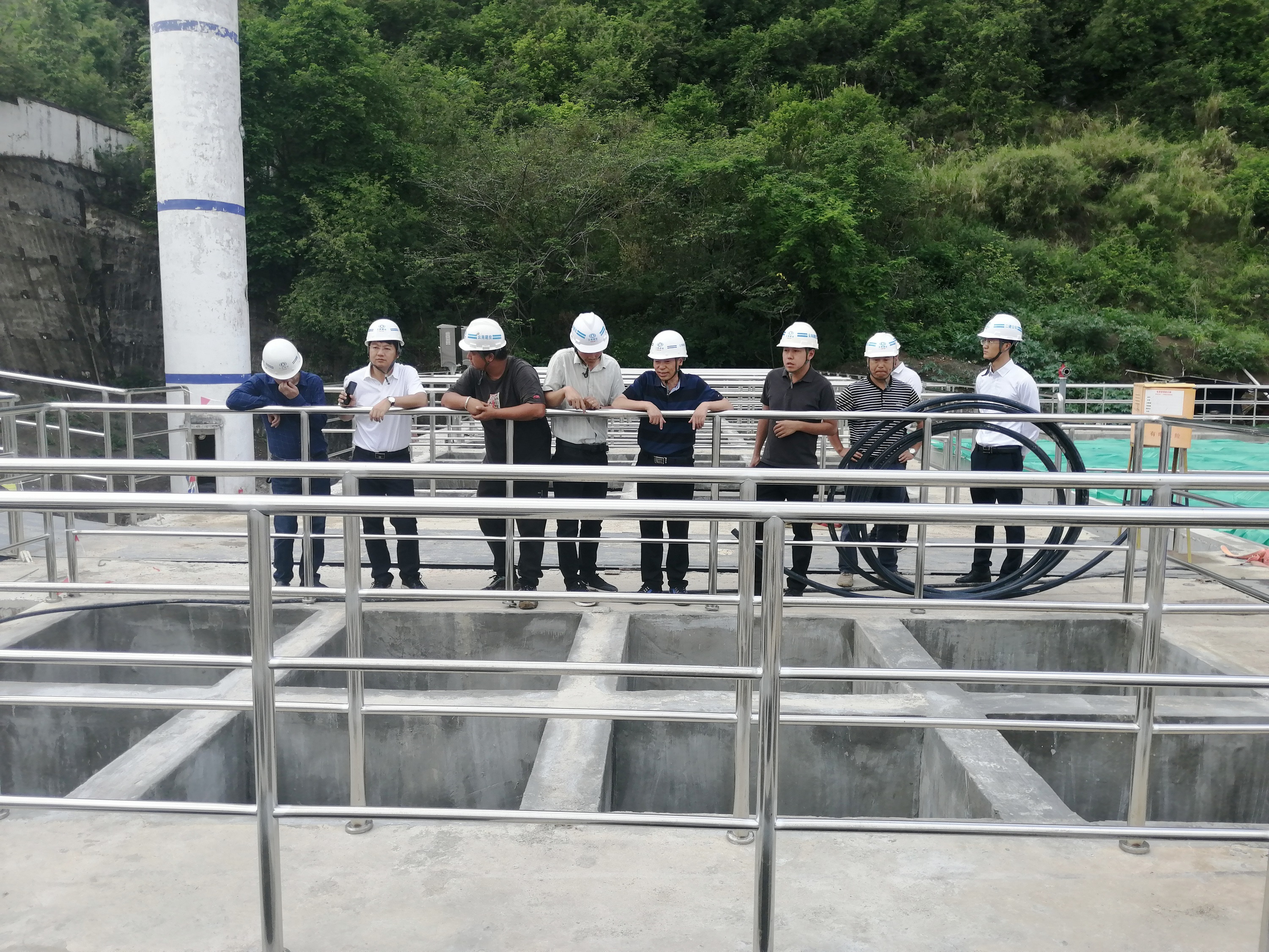 【我為群眾辦實事】陳定華、萬向遵調研文山市三水廠項目