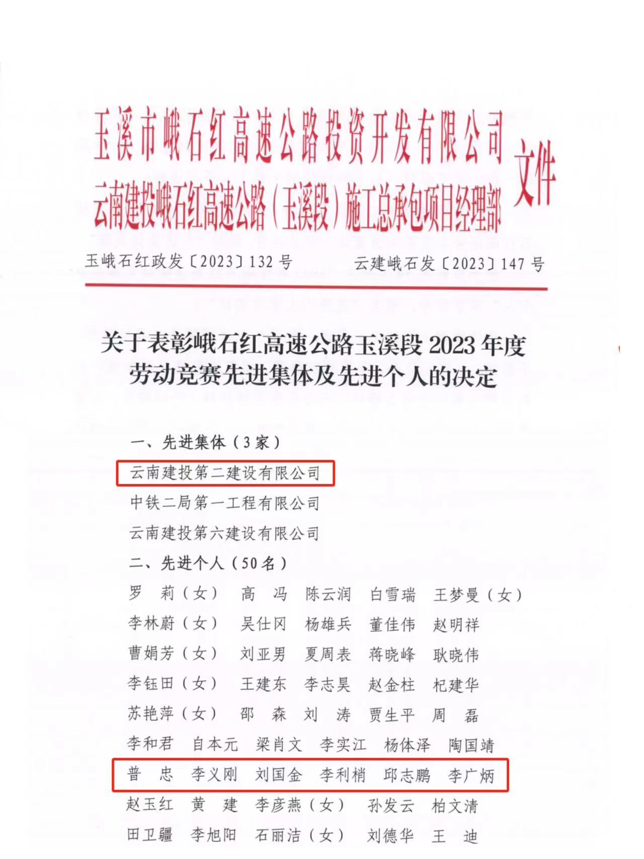 【創(chuàng)先爭優(yōu)】第十九直管部峨石紅高速項(xiàng)目在勞動(dòng)競賽中斬獲佳績