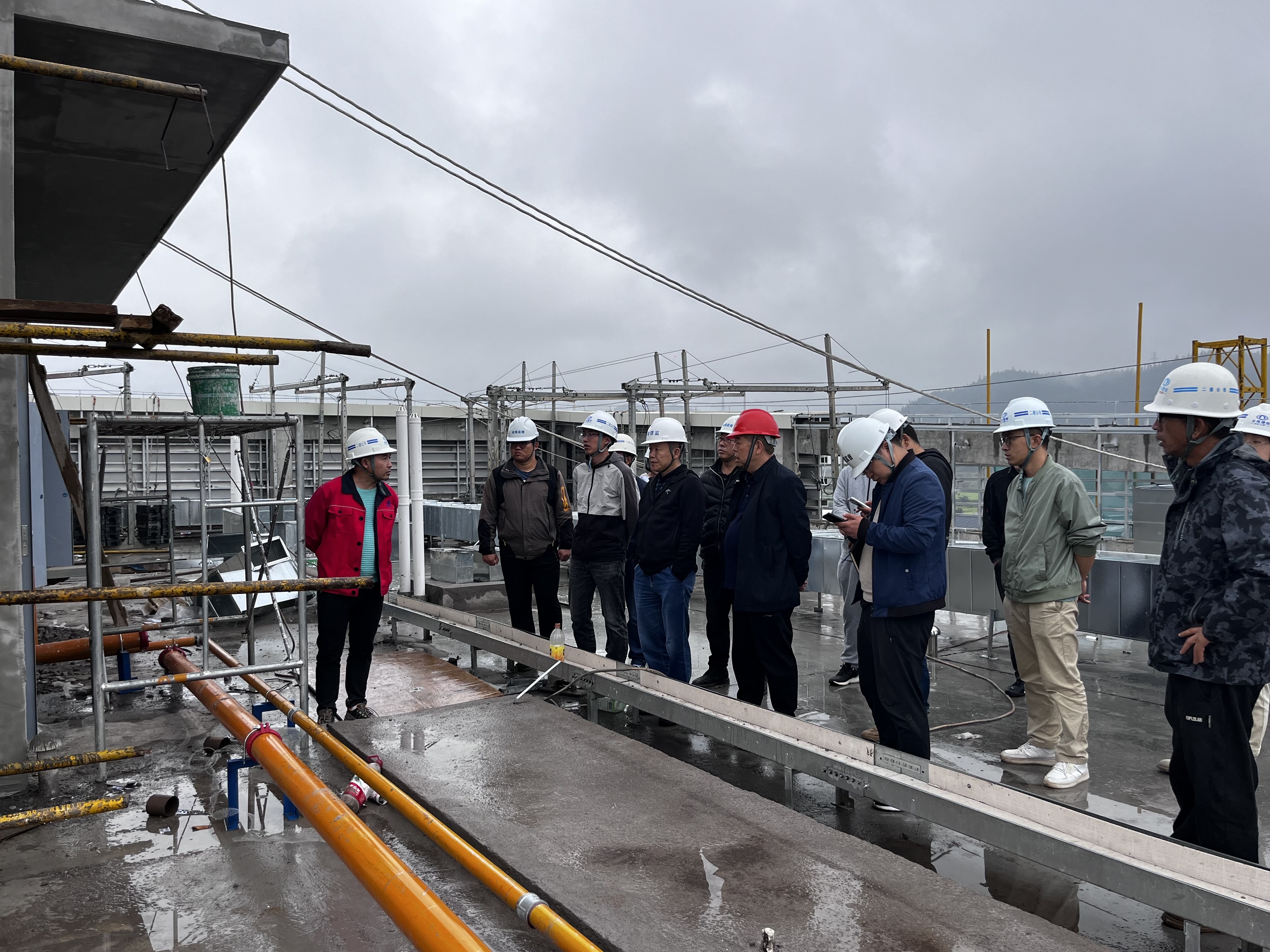 【百日攻堅(jiān)】羅平縣鄉(xiāng)村振興富鋅油菜三產(chǎn)融合發(fā)展項(xiàng)目（一期）綜合樓通過主體分部驗(yàn)收